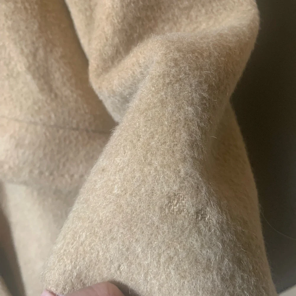 ❤️ 89. Vintage Classic Tan Wool Coat - Modern fit ❤️ - Picture 14 of 15